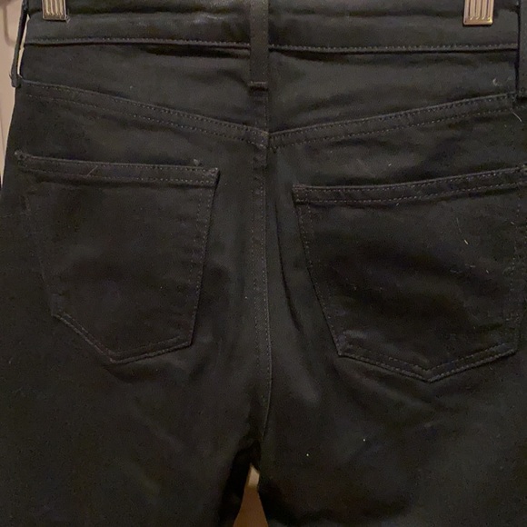 Top shop black Capri with flare size 26W/30L - Picture 4 of 5